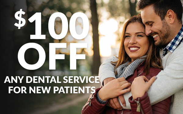 $100 Off New Patient special coupon